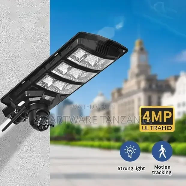 Ai Solar Camera Street Light - Aluminum Body Wall Light - Buy in Dar es Salaam, Tanzania | Smartware