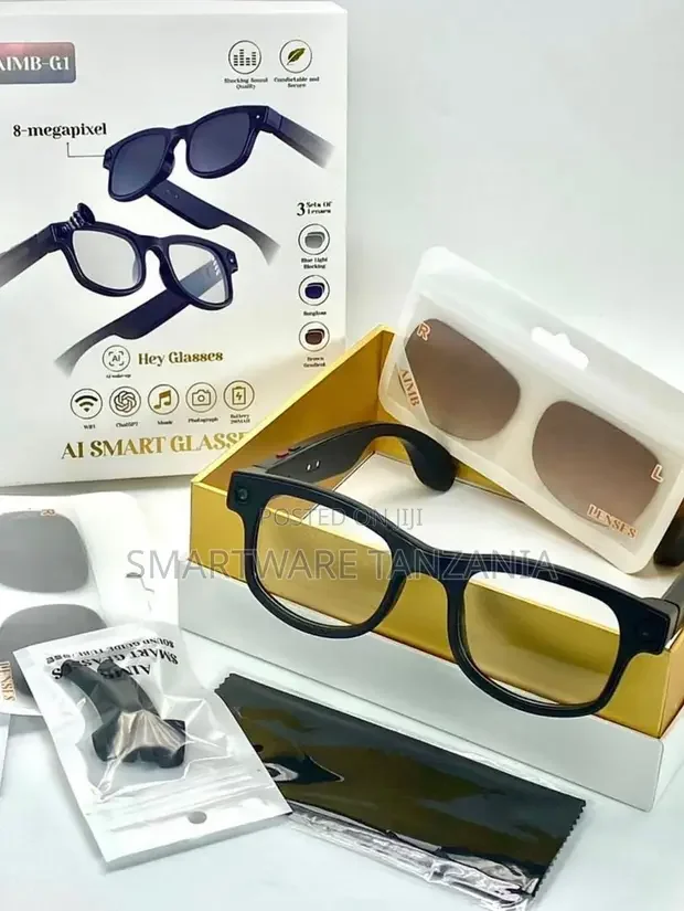 Aimb-G1 Ai Smart Glasses With 8mp Camera - Buy in Dar es Salaam, Tanzania | Smartware