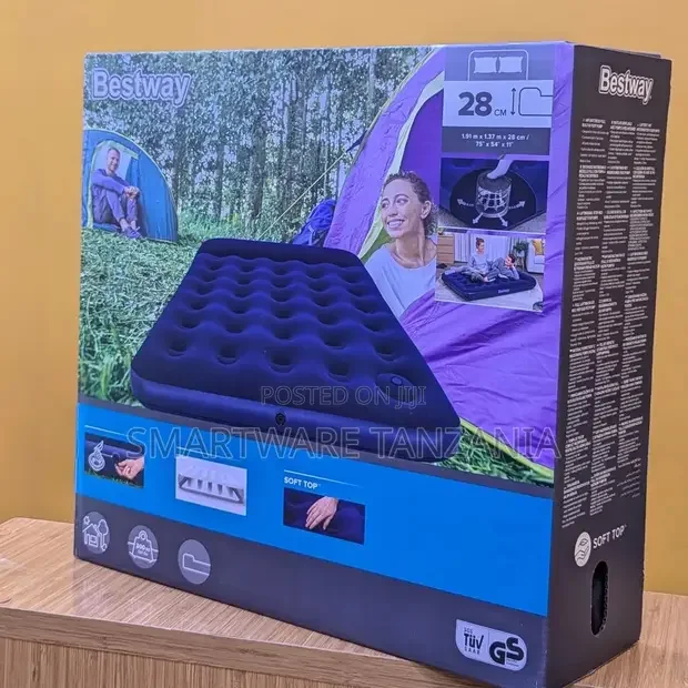 Inflatable Air Bed Mattress for Camping, Home & Festivals - Buy in Dar es Salaam, Tanzania | Smartware