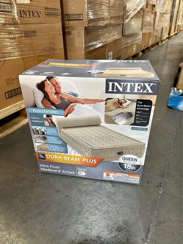 Queen Size Air Mattress with Built-in Pump - Buy in Dar es Salaam, Tanzania | Smartware