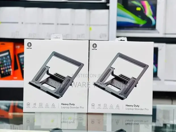 Aluminium Laptop Stand, Desktop Laptop Cooling Pad - Buy in Dar es Salaam, Tanzania | Smartware