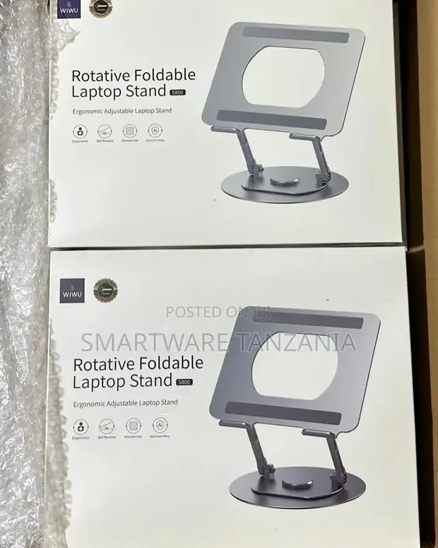 Aluminum Alloy Foldable Ergonomic Laptop Stand Laptop Riser