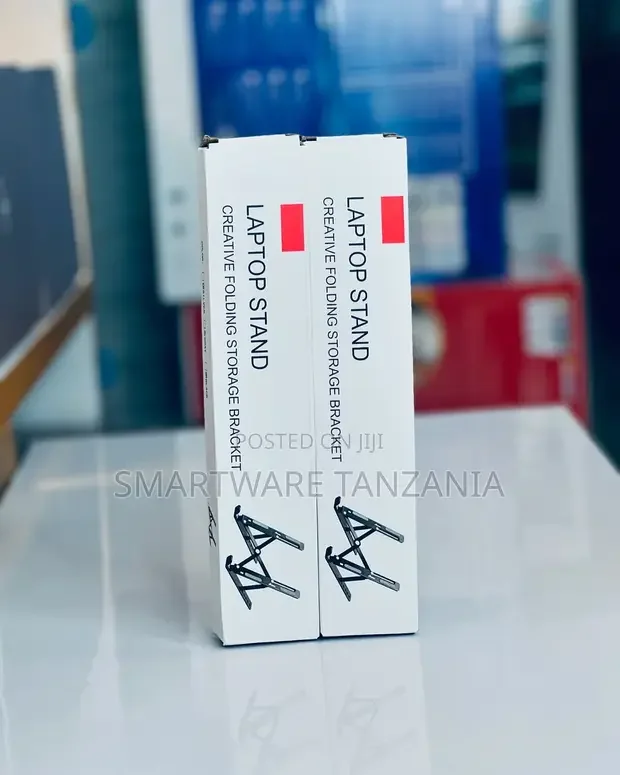 Aluminum Slim Portable Laptop Stand, Multi-angle Adjustable - Buy in Dar es Salaam, Tanzania | Smartware