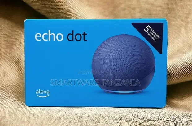 Amazon Echo Dot 5th Gen Blue Smart Speaker With Alexa - Buy in Dar es Salaam, Tanzania | Smartware