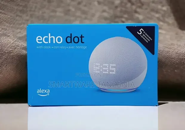 Amazon Echo Dot With Clock Smart Speaker, Alexa - Buy in Dar es Salaam, Tanzania | Smartware