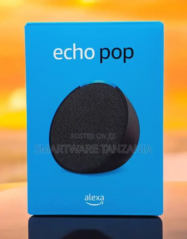 Amazon Echo Pop Charcoal Compact Smart Speaker Alexa, New