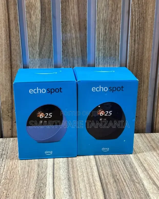 Amazon Echo Spot Smart Display With Alexa - Buy in Dar es Salaam, Tanzania | Smartware