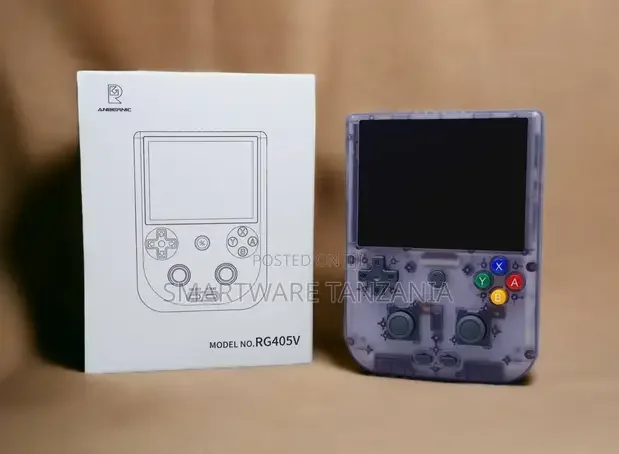 Anbernic RG405V Gaming Console Transparent Purple - Buy in Dar es Salaam, Tanzania | Smartware