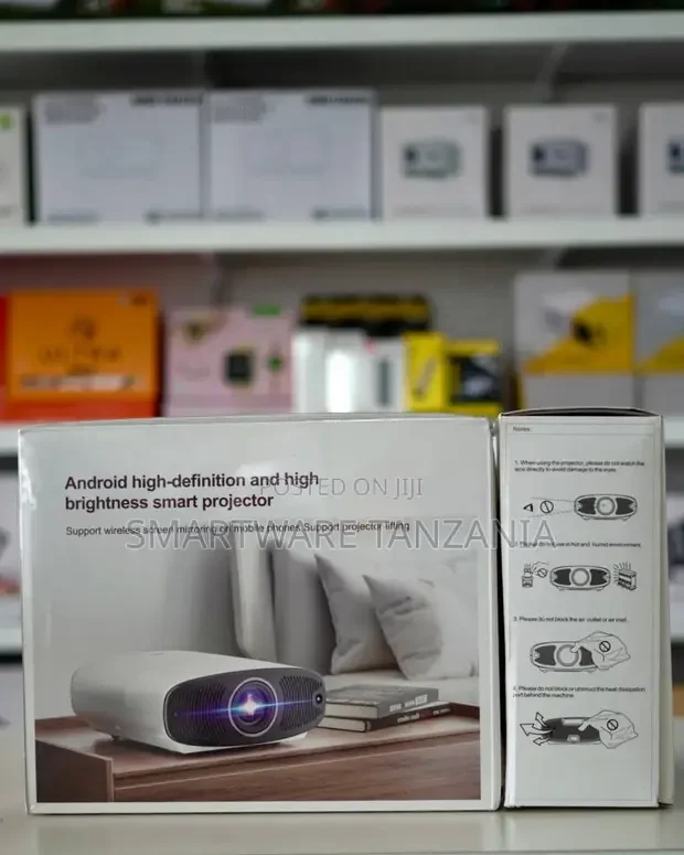 Android HD Smart Projector With Wireless Screen Mirroring - Buy in Dar es Salaam, Tanzania | Smartware