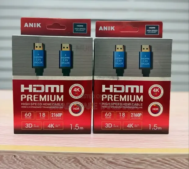 ANIK HDMI Premium 1.5m Cable - 60Hz 2160p HDR - Buy in Dar es Salaam, Tanzania | Smartware