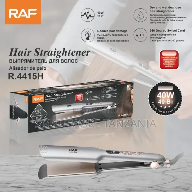 Anti-Frizz Smooth Styling Hair Straightener - Buy in Dar es Salaam, Tanzania | Smartware