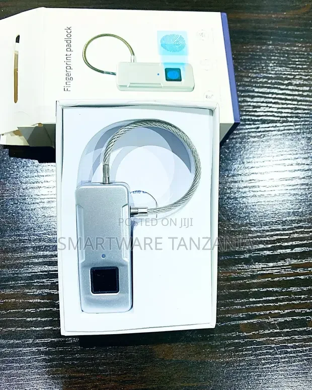 Anti-theft Biometric Padlock for Cabinet, Bag & Door - Buy in Dar es Salaam, Tanzania | Smartware