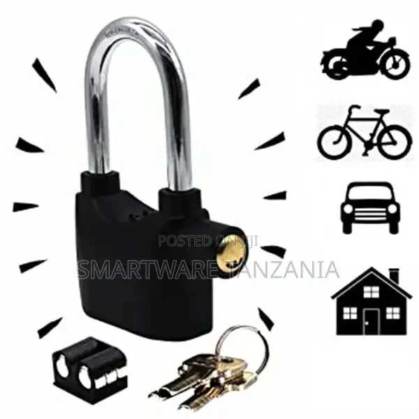 Anti Theft System Security Pad Lock With Smart Alarm - Buy in Dar es Salaam, Tanzania | Smartware