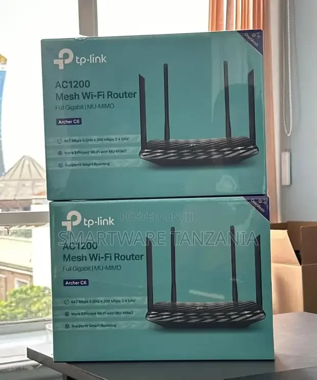 Archer C6 Ac1200 Wireless Mu-mimo Gigabit Router