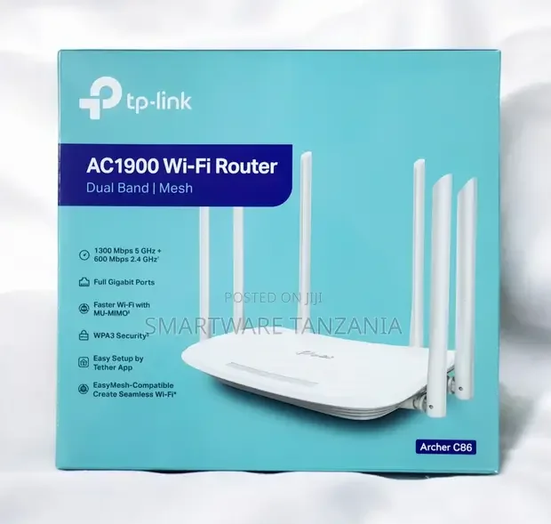 Archer C86 AC1900 Wireless MU-MIMO Wi-Fi Router - Buy in Dar es Salaam, Tanzania | Smartware