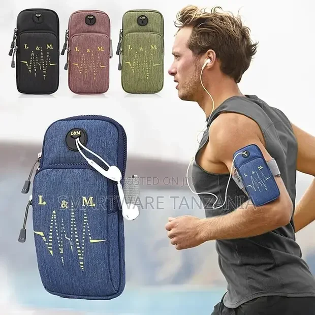Armband Phone Holder Arm Sleeve Bag Fitness Waterproof - Buy in Dar es Salaam, Tanzania | Smartware