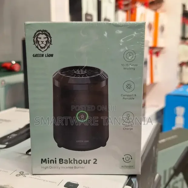 Aromatic Atmosphere Green Lion Mini Bakhour 2 Incense Burner - Buy in Dar es Salaam, Tanzania | Smartware