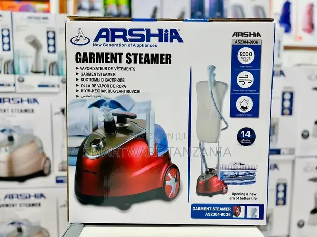 Arshia Garment Steamer 2000w Professional Standing - Buy in Dar es Salaam, Tanzania | Smartware