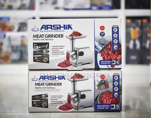 Arshia Meat Grinder 2000w As2308-507 - Buy in Dar es Salaam, Tanzania | Smartware