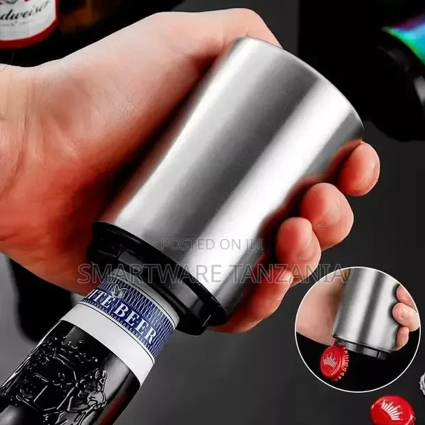 Automatic Beer Bottle Opener Stainless Steel - Buy in Dar es Salaam, Tanzania | Smartware