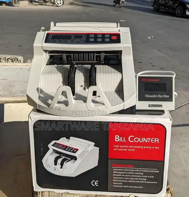 Automatic Bill Counter Machine - Buy in Dar es Salaam, Tanzania | Smartware