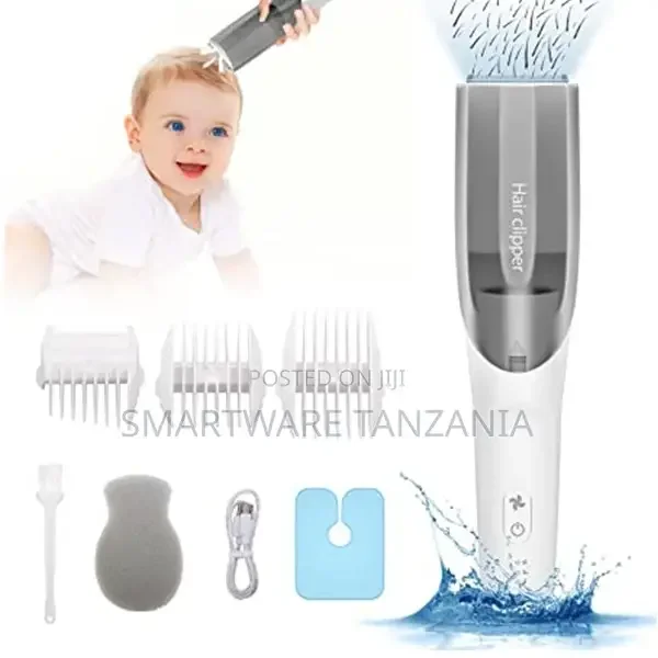 Automatic Cordless Vacuum Baby Hair Clipper - Buy in Dar es Salaam, Tanzania | Smartware