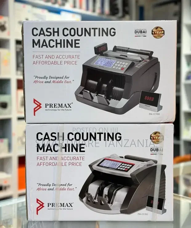 Automatic Money Counting Machine with Fake Currency Detection - Buy in Dar es Salaam, Tanzania | Smartware
