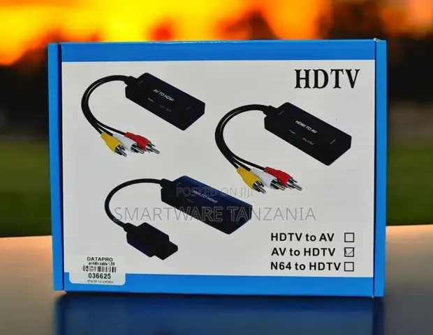 AV to HDMI Converter Adapter 720p 1080p for TV RCA Input - Buy in Dar es Salaam, Tanzania | Smartware