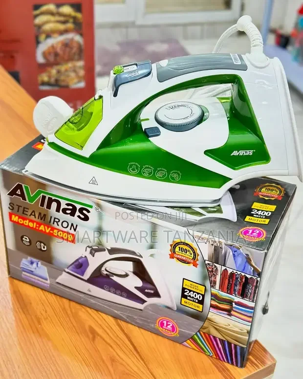 Avinas High-performance Electric Steam Iron - Buy in Dar es Salaam, Tanzania | Smartware