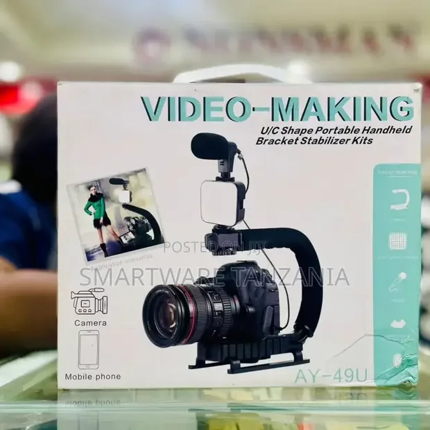 AY-49U Video-Making UC Shape Handheld Stabilizer Kit - Buy in Dar es Salaam, Tanzania | Smartware