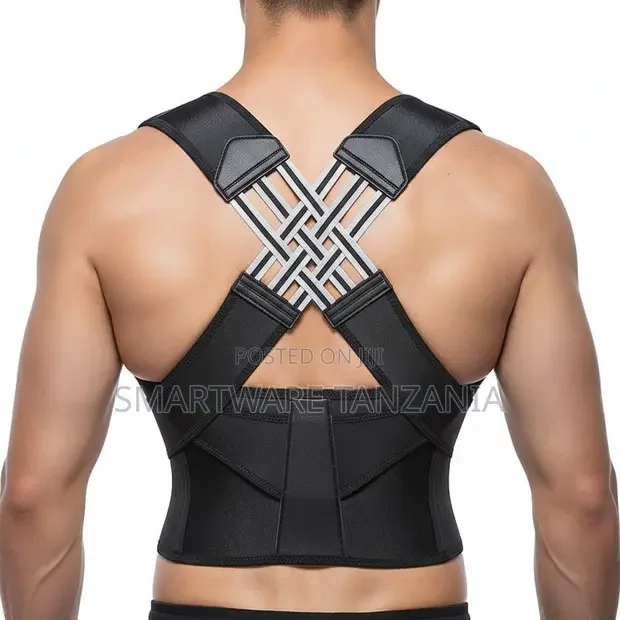 Back Posture Corrector Cross Strap Shoulder Brace For Men
