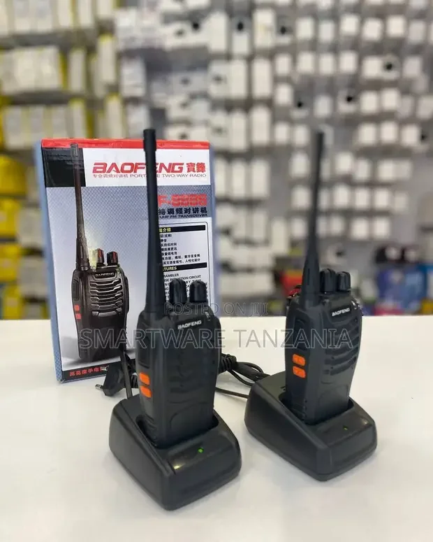 Baofeng Walkie Talkie Long Range Portable Two Way Radios - Buy in Dar es Salaam, Tanzania | Smartware