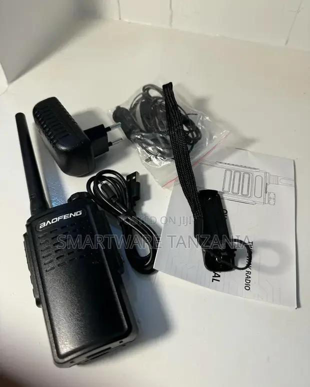 Baofeng Walkie-Talkie Kit with Earpiece & Charger - Buy in Dar es Salaam, Tanzania | Smartware