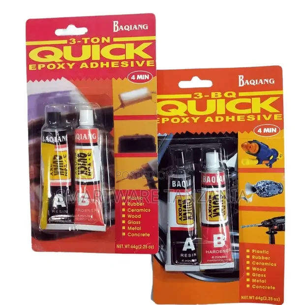 Baqiang 3-Ton Quick Epoxy Adhesive Ab Glue 4 Min Set - Buy in Dar es Salaam, Tanzania | Smartware