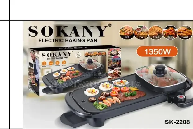 Barbecue Grill Smokeless Electric Small Indoor Grill Hot Pot