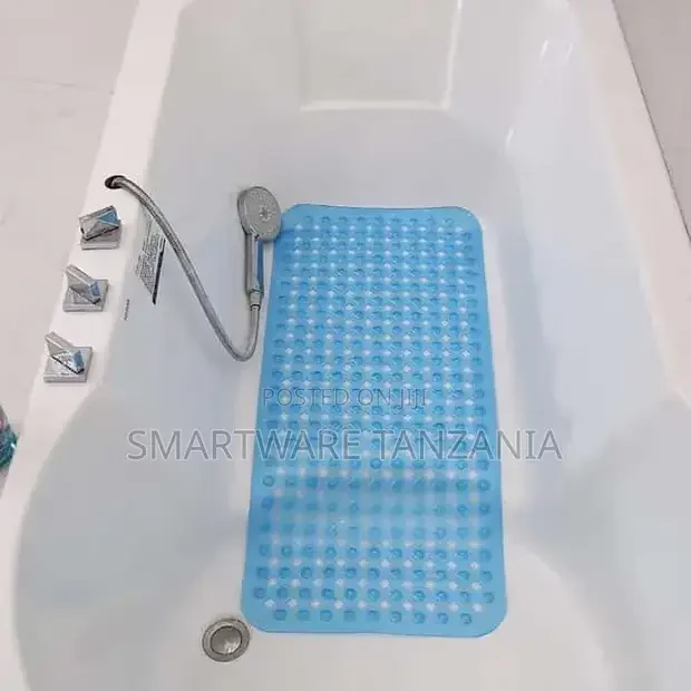 Non-Slip Bath Tub Mat with Suction Cups & Drain Holes - Buy in Dar es Salaam, Tanzania | Smartware