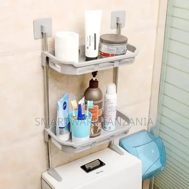 Bathroom Over the Toilet Storage Shelf, 2 Tier Rack - Buy in Dar es Salaam, Tanzania | Smartware