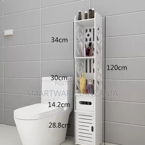 Bathroom Shelf Rack with Drawer Trash - Buy in Dar es Salaam, Tanzania | Smartware