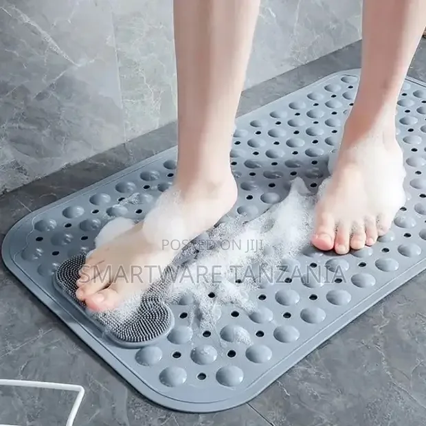 Soft & Comfortable Bathroom Tub Mat with Massage Brush - Buy in Dar es Salaam, Tanzania | Smartware
