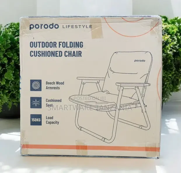 Foldable Reclining Beach Chair with Backpack Straps - Buy in Dar es Salaam, Tanzania | Smartware