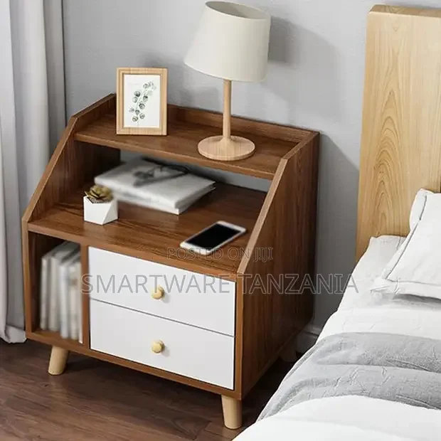 Stylish Bedside Table with Baffle Design - Buy in Dar es Salaam, Tanzania | Smartware