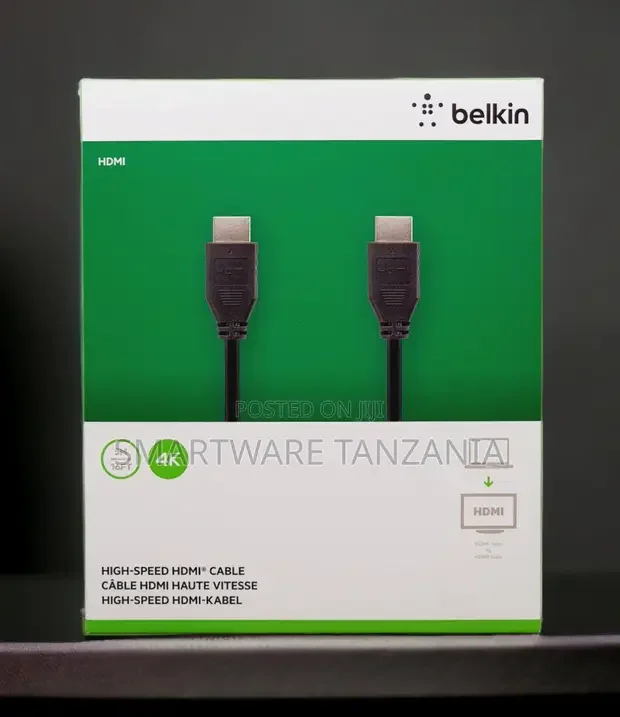 Belkin High-Speed HDMI Cable 5m Male to Male - Buy in Dar es Salaam, Tanzania | Smartware