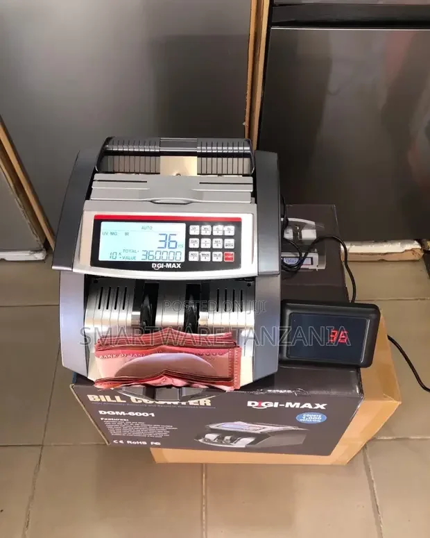 Bill Money Counter Worldwide Currency Cash Counting Machine - Buy in Dar es Salaam, Tanzania | Smartware