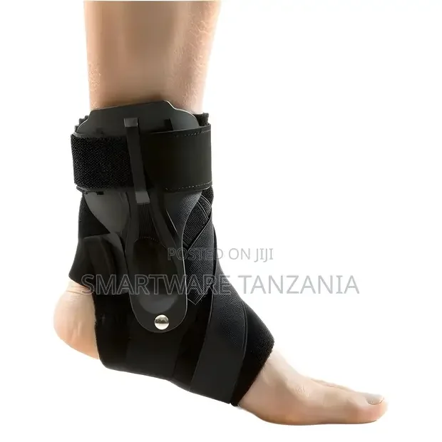 Black Ankle Brace Rigid Lateral Support Shell - Buy in Dar es Salaam, Tanzania | Smartware