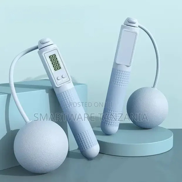 Blue Cordless Jump Rope With Digital Counter - Buy in Dar es Salaam, Tanzania | Smartware