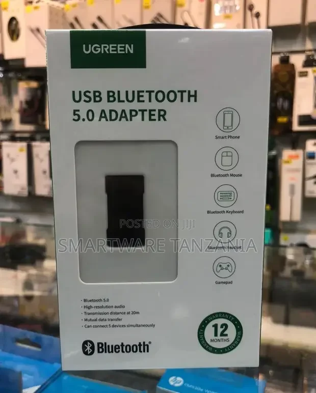 Bluetooth 5.0 Adapter, USB Wireless Transmitter and Receiver - Buy in Dar es Salaam, Tanzania | Smartware