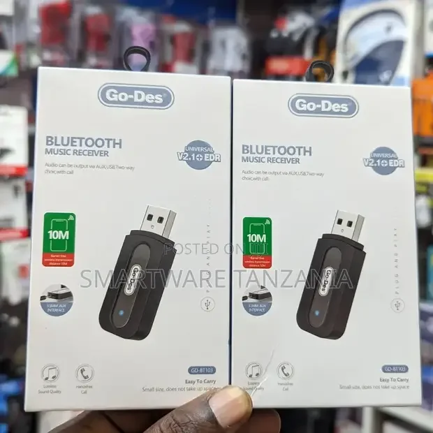 Bluetooth Adapter, USB Bluetooth Receiver Transmitter - Buy in Dar es Salaam, Tanzania | Smartware