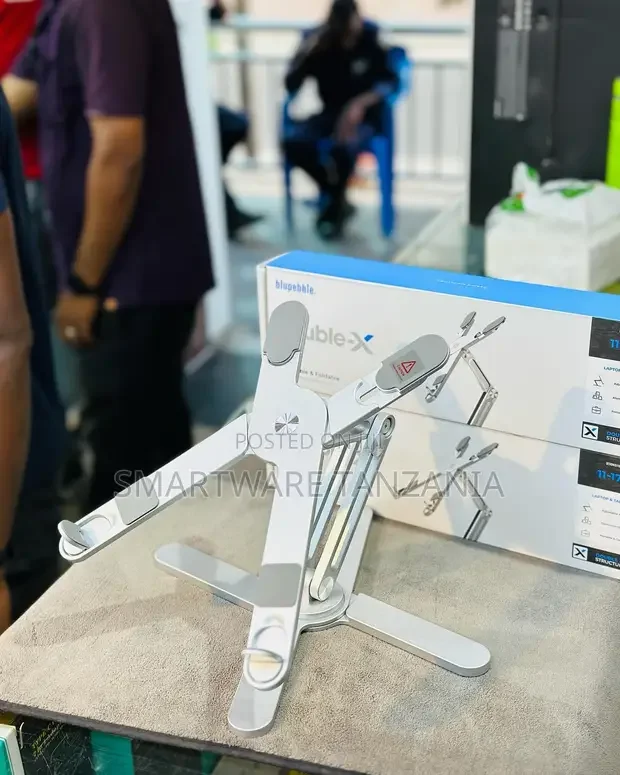 Blupebble Double-X Adjustable Foldable Laptop Stand - Buy in Dar es Salaam, Tanzania | Smartware