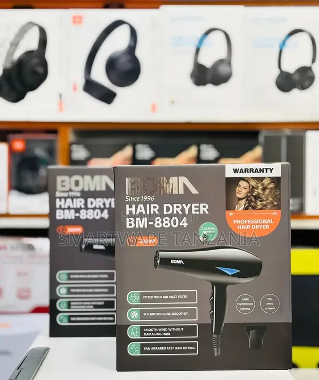 Boma Bm-8804 Professional Quality Salon Hair Dryer - Buy in Dar es Salaam, Tanzania | Smartware