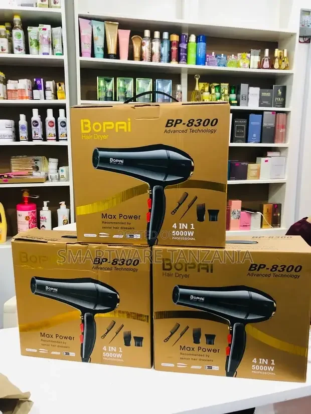 BOPAI Professional Hair Dryer 5000W With 2 Speeds, 3 Heating